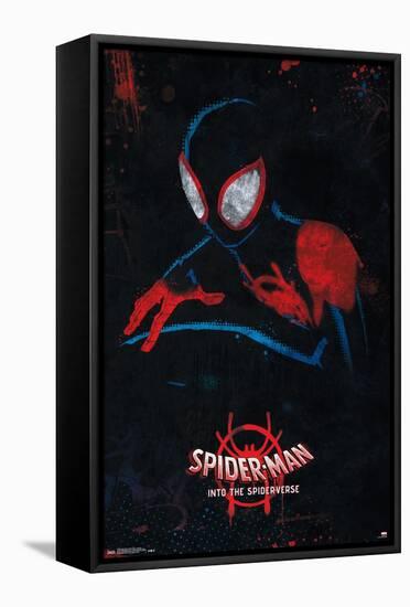 Marvel Spider-Man - Into The Spider-Verse - Shadow-Trends International-Framed Stretched Canvas