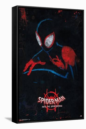 Marvel Spider-Man - Into The Spider-Verse - Shadow-Trends International-Framed Stretched Canvas