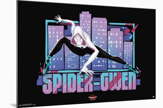 Marvel Spider-Man - Into The Spider-Verse - Spider-Gwen-Trends International-Mounted Poster