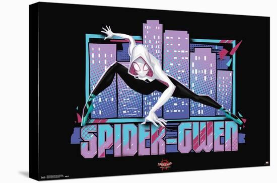 Marvel Spider-Man - Into The Spider-Verse - Spider-Gwen-Trends International-Stretched Canvas