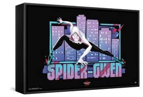 Marvel Spider-Man - Into The Spider-Verse - Spider-Gwen-Trends International-Framed Stretched Canvas