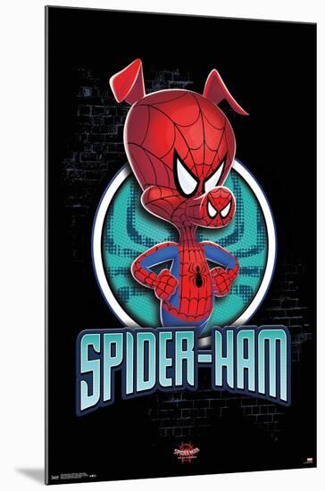 Marvel Spider-Man - Into The Spider-Verse - Spider-Ham-Trends International-Mounted Poster