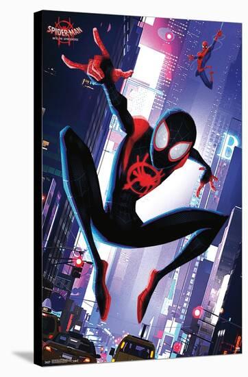 Marvel Spider-Man - Into The Spider-Verse - Street-Trends International-Stretched Canvas