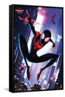 Marvel Spider-Man - Into The Spider-Verse - Street-Trends International-Framed Stretched Canvas