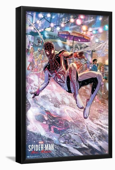 Marvel Spider-Man: Miles Morales - Javier Garron-Trends International-Framed Poster