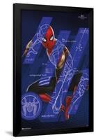 Marvel Spider-Man: No Way Home - Bars-Trends International-Framed Poster