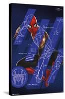 Marvel Spider-Man: No Way Home - Bars-Trends International-Stretched Canvas