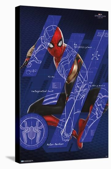 Marvel Spider-Man: No Way Home - Bars-Trends International-Stretched Canvas