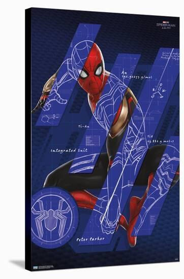 Marvel Spider-Man: No Way Home - Bars-Trends International-Stretched Canvas