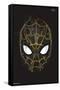 Marvel Spider-Man: No Way Home - Black Mask-Trends International-Framed Stretched Canvas