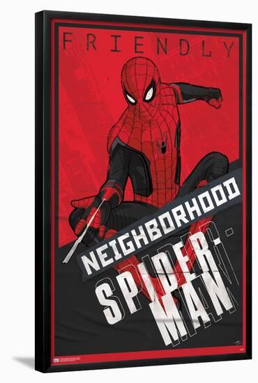 Marvel Spider-Man: No Way Home - Friendly-Trends International-Framed Poster