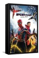 Marvel Spider-Man: No Way Home - Key Art-Trends International-Framed Stretched Canvas