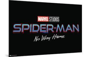 Marvel Spider-Man: No Way Home - Logo-Trends International-Mounted Poster