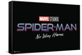 Marvel Spider-Man: No Way Home - Logo-Trends International-Framed Stretched Canvas