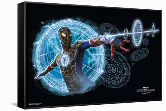 Marvel Spider-Man: No Way Home - Magic-Trends International-Framed Stretched Canvas