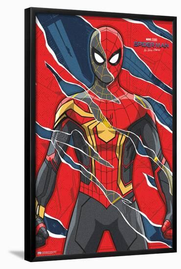 Marvel Spider-Man: No Way Home - Shredded-Trends International-Framed Poster