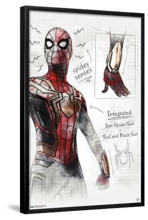 Marvel Spider-Man: No Way Home - Sketches Premium Poster' Photo 