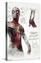 Marvel Spider-Man: No Way Home - Sketches-Trends International-Stretched Canvas