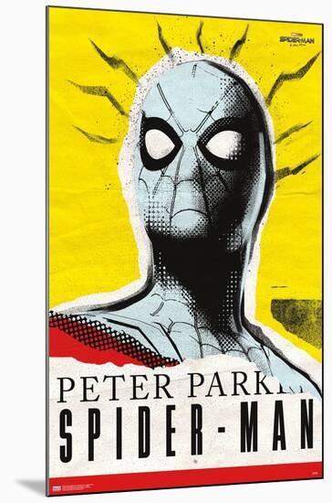 Marvel Spider-Man: No Way Home - Spider Sense-Trends International-Mounted Poster