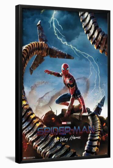 Marvel Spider-Man: No Way Home - Teaser-Trends International-Framed Poster