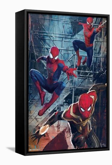 Marvel Spider-Man: No Way Home - Trio-Trends International-Framed Stretched Canvas