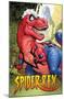 Marvel Spider-Rex - Portrait-Trends International-Mounted Poster