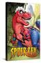 Marvel Spider-Rex - Portrait-Trends International-Stretched Canvas