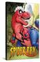 Marvel Spider-Rex - Portrait-Trends International-Stretched Canvas