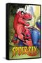 Marvel Spider-Rex - Portrait-Trends International-Framed Stretched Canvas