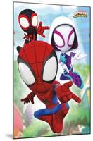 Marvel Spidey and His Amazing Friends - Webs-Trends International-Mounted Poster