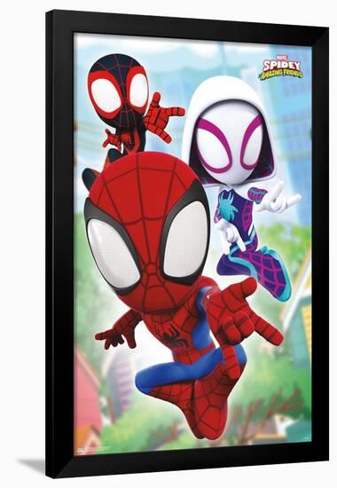 Marvel Spidey and His Amazing Friends - Webs-Trends International-Framed Poster