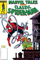 Marvel Tales: Spider-Man No.224 Cover: Spider-Man and Doctor Octopus Charging-Todd McFarlane-Lamina Framed Poster