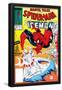 Marvel Tales: Spider-Man No.227 Cover: Spider-Man and Iceman Fighting-Todd McFarlane-Framed Poster