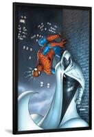 Marvel Team Up No.7 Cover: Moon Knight and Spider-Man-Scott Kolins-Lamina Framed Poster