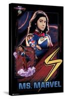 Marvel The Marvels - Ms. Marvel-Trends International-Stretched Canvas