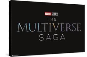 Marvel The Multiverse Saga - Logo-Trends International-Stretched Canvas