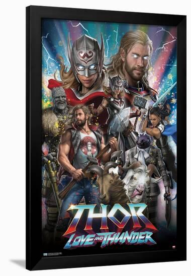 Marvel Thor: Love and Thunder - Amazing-Trends International-Framed Poster