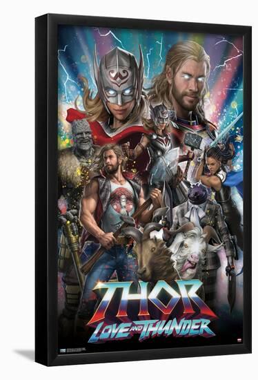 Marvel Thor: Love and Thunder - Amazing-Trends International-Framed Poster