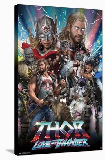 Marvel Thor: Love and Thunder - Amazing-Trends International-Stretched Canvas