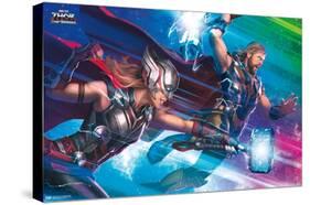 Marvel Thor: Love and Thunder - Bifrost-Trends International-Stretched Canvas