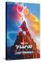 Marvel Thor: Love and Thunder - Mighty Thor One Sheet-Trends International-Stretched Canvas