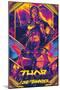 Marvel Thor: Love and Thunder - Neon-Trends International-Mounted Poster