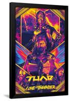 Marvel Thor: Love and Thunder - Neon-Trends International-Framed Poster