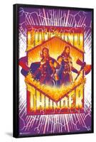 Marvel Thor: Love and Thunder - Purple Lightning-Trends International-Framed Poster