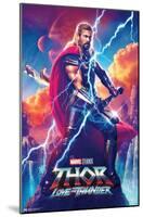 Marvel Thor: Love and Thunder - Thor Odinson One Sheet-Trends International-Mounted Poster