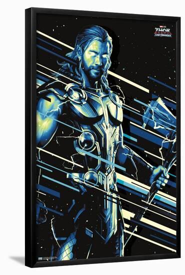 Marvel Thor: Love and Thunder - Thor-Trends International-Framed Poster