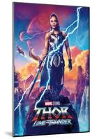 Marvel Thor: Love and Thunder - Valkyrie One Sheet-Trends International-Mounted Poster
