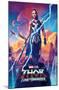 Marvel Thor: Love and Thunder - Valkyrie One Sheet-Trends International-Mounted Poster