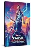 Marvel Thor: Love and Thunder - Valkyrie One Sheet-Trends International-Stretched Canvas