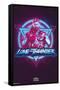 Marvel Thor: Love and Thunder - Vaporwave-Trends International-Framed Stretched Canvas